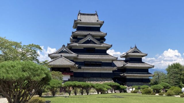国宝松本城の見どころを紹介